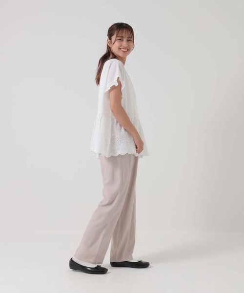 HEART MARKET(ハートマーケット)の「【接触冷感×吸水速乾】さらさらテーパードパンツ(その他パンツ・レディース・ダークブラウン/ブラック/カーキ/ナチュラル・MEDIUM/LARGE/MEDIUM/TALL/LARGE/TALL)」の17枚目の写真