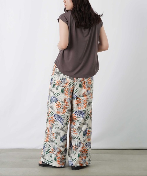 LUCA/LADY LUCK LUCA(ルカ/レディラックルカ)の「LC/LLL 天竺フレンチスリーブプルオーバー(Tシャツ/カットソー・レディース・モカ/ライトイエロー・FREE)」の17枚目の写真
