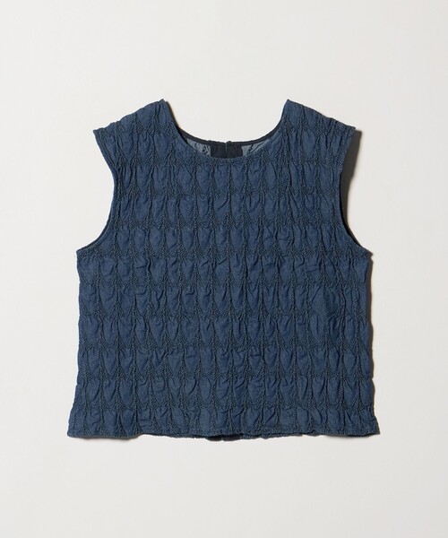 A DAY IN THE LIFE UNITED ARROWS(アデイインザライフユナイテッドアローズ)の「コットンシャーリング 2WAYブラウス <A DAY IN THE LIFE>(シャツ/ブラウス・レディース・ブラック/ロイヤルブルー・FREE)」の13枚目の写真
