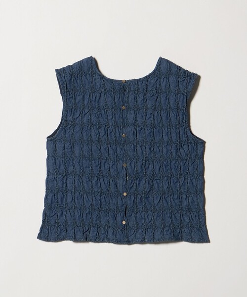 A DAY IN THE LIFE UNITED ARROWS(アデイインザライフユナイテッドアローズ)の「コットンシャーリング 2WAYブラウス <A DAY IN THE LIFE>(シャツ/ブラウス・レディース・ブラック/ロイヤルブルー・FREE)」の14枚目の写真