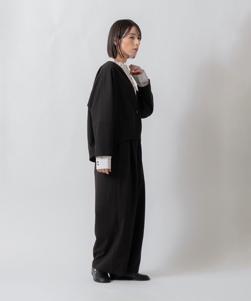 Kelen（ケレン）の「「KELEN / ケレン」ドルマンスリーブジャケット（その他アウター・レディース・ブラック/ブラウン/チャコールグレー・S/M）」の19枚目の写真