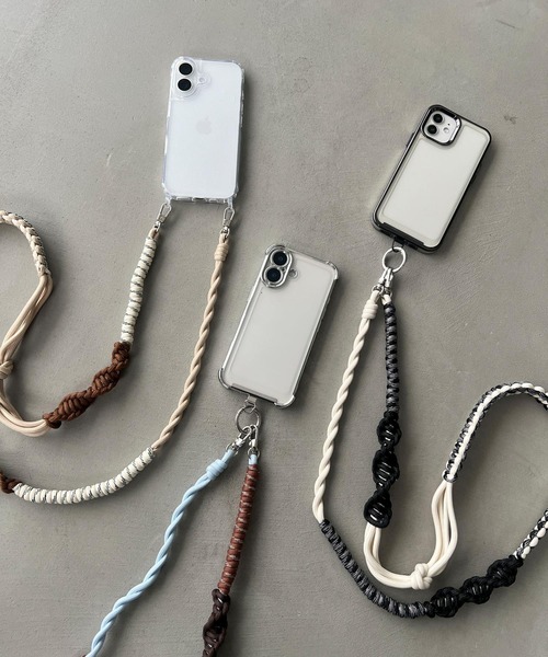 LOWRYS FARM(ローリーズファーム)の「コードMIXモバイルストラップ 1042291/GOODS(スマホグッズ・レディース・ベージュ/ブルー/ブラック・FREE)」の7枚目の写真
