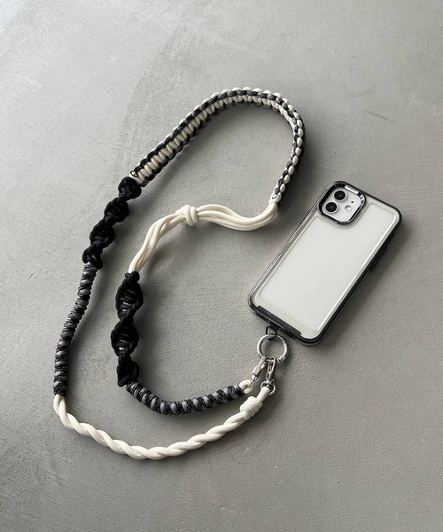 LOWRYS FARM(ローリーズファーム)の「コードMIXモバイルストラップ 1042291/GOODS(スマホグッズ・レディース・ベージュ/ブルー/ブラック・FREE)」の8枚目の写真