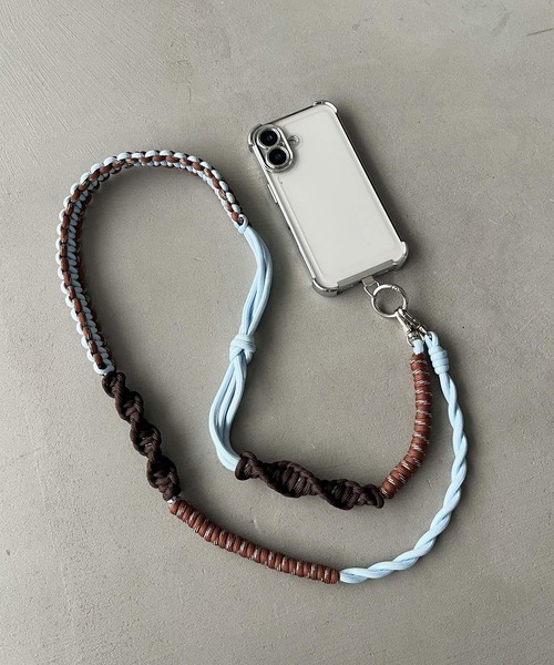 LOWRYS FARM(ローリーズファーム)の「コードMIXモバイルストラップ 1042291/GOODS(スマホグッズ・レディース・ベージュ/ブルー/ブラック・FREE)」の10枚目の写真