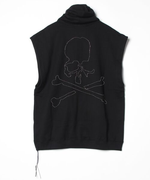 mastermind JAPAN(マスターマインド)の「BOXY CHAINED SLEEVELESS HOODIE(パーカー・メンズ・ブラック・XL)」の3枚目の写真