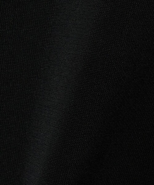 UNITED ARROWS(ユナイテッドアローズ)の「ミニハイネック フレンチスリーブ ニット リンキング -ウォッシャブル-(ニット/セーター・レディース・ブラック/ダークブラウン・FREE)」の21枚目の写真