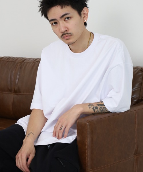 PRO CLUB (プロクラブ)の「PRO CLUB HEAVYWIDE COTTON TEE コットン ヘビーワイドTシャツ 半端袖(Tシャツ/カットソー・メンズ・ホワイト/ブラック・XL/L/M/S)」の1枚目の写真