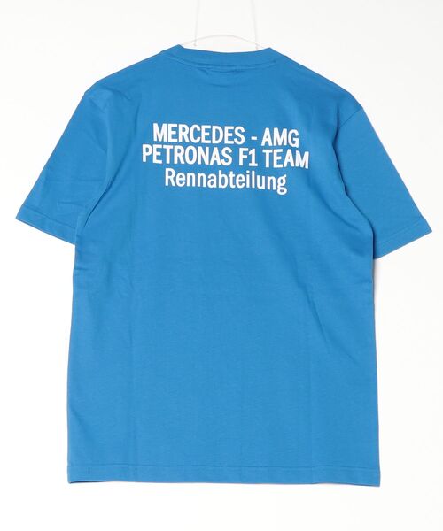 adidas(アディダス)の「Mercedes AMG Petronas Formula 1 Team ブルー ワンダーTシャツ / アディダス adidas(Tシャツ/カットソー・メンズ・ブルー・X-SMALL/X-LARGE/SMALL/MEDIUM/LARGE/XXXX-LARGE/XXX-LARGE)」の6枚目の写真