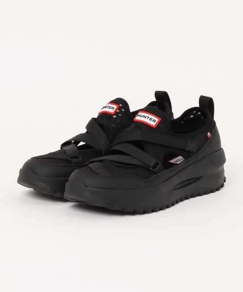 HUNTER(ハンター)の「《HUNTER》WOMENS TRAVEL FLOW MARY JANE TRAINER(その他シューズ・レディース・ブラック/ホワイト系その他/グレー系その他・UK4/UK5/UK6)」の2枚目の写真