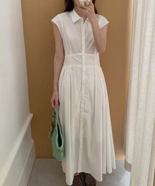 semplice（センプリチェ）の「ワンピース（ワンピース・レディース・ブラック/ホワイト・F）」の18枚目の写真