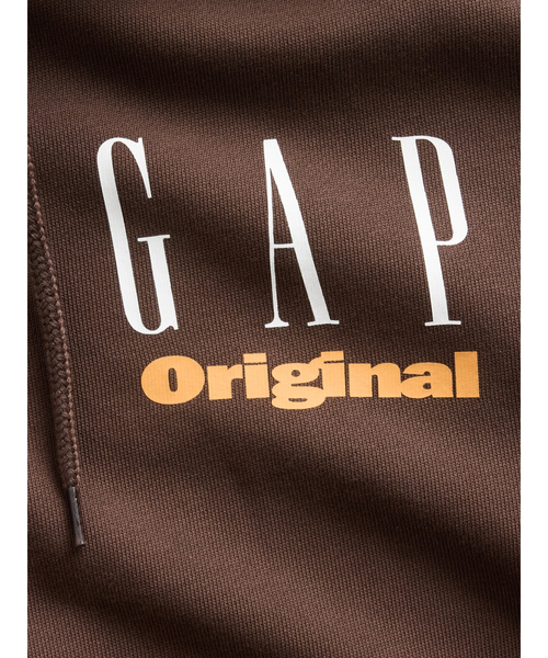 GAP(ギャップ)の「ヘビーウェイト フレンチテリー オーバーサイズ GAPロゴ ジップアップパーカー(スウェット・メンズ・ブラウン/アイボリー/グレー/ネイビー・XS/L/S/XL/M)」の13枚目の写真