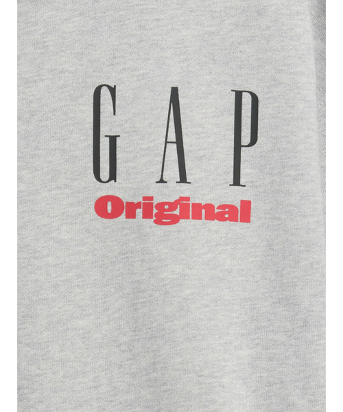 GAP(ギャップ)の「ヘビーウェイト フレンチテリー オーバーサイズ GAPロゴ ジップアップパーカー(スウェット・メンズ・ブラウン/アイボリー/グレー/ネイビー・XS/L/S/XL/M)」の15枚目の写真
