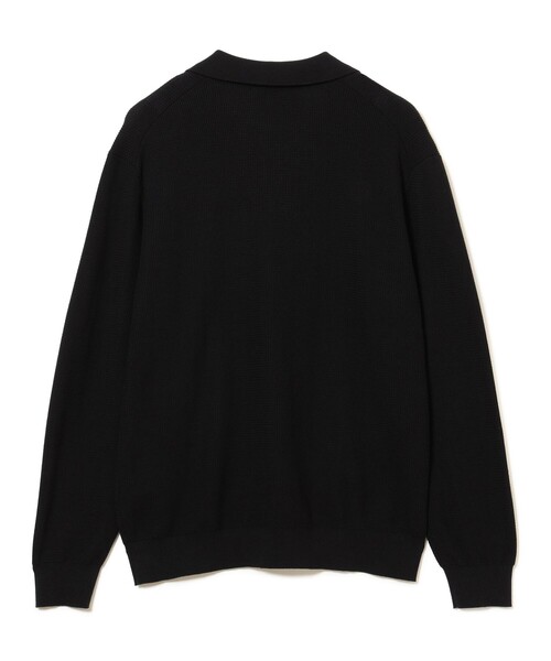 FRED PERRY（フレッドペリー）の「【別注】FRED PERRY / Skipper Knit Long Sleeve Polo Shirt（ポロシャツ・メンズ・ブラック/グリーン系その他・SMALL/X-LARGE/LARGE/MEDIUM）」の21枚目の写真