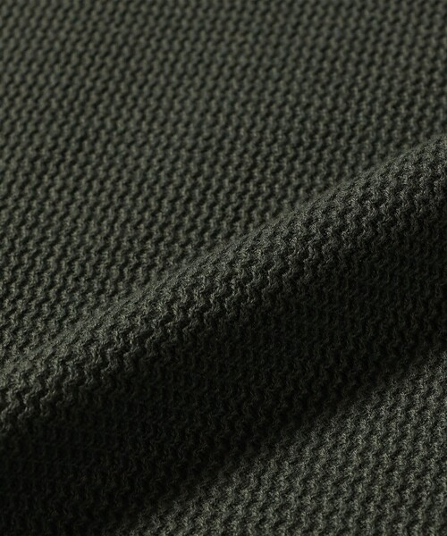 FRED PERRY（フレッドペリー）の「【別注】FRED PERRY / Skipper Knit Long Sleeve Polo Shirt（ポロシャツ・メンズ・ブラック/グリーン系その他・SMALL/X-LARGE/LARGE/MEDIUM）」の19枚目の写真