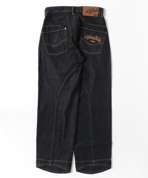 WudgeBoy（ワッジボーイ）の「WB wash denim（デニムパンツ・メンズ・ブラック/インディゴブルー・SMALL/LARGE/MEDIUM）」の3枚目の写真