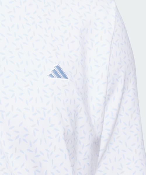 adidas(アディダス)の「アルティメット365+ ソフトプリント ポロシャツ【adidas Golf/アディダスゴルフ】(ポロシャツ・メンズ・ホワイト×ブルー・SMALL/MEDIUM/LARGE/X-LARGE/XX-LARGE/3XL)」の4枚目の写真