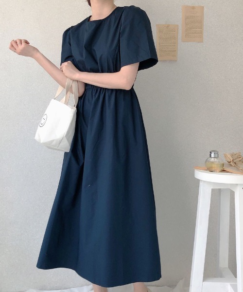 semplice（センプリチェ）の「ワンピース（ワンピース・レディース・ホワイト/ネイビー/ブルー・F）」の11枚目の写真
