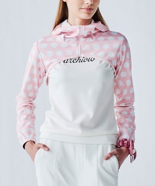 archivio(アルチビオ)の「<LADIES>UV冷感襟風ダンボールプルオーバー(その他トップス・レディース・ピンク/ブラウン/ブラック/ホワイト・M/L/S)」の22枚目の写真