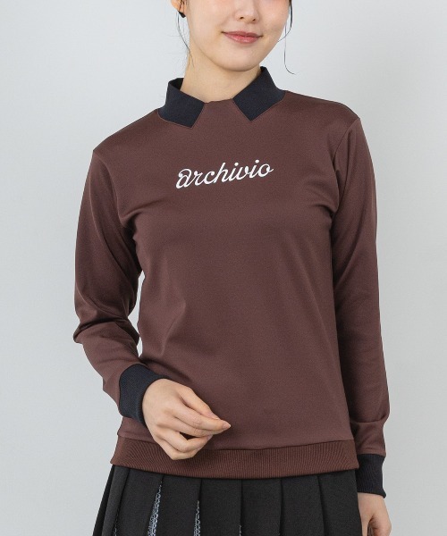 archivio(アルチビオ)の「<LADIES>UV冷感襟風ダンボールプルオーバー(その他トップス・レディース・ピンク/ブラウン/ブラック/ホワイト・M/L/S)」の13枚目の写真
