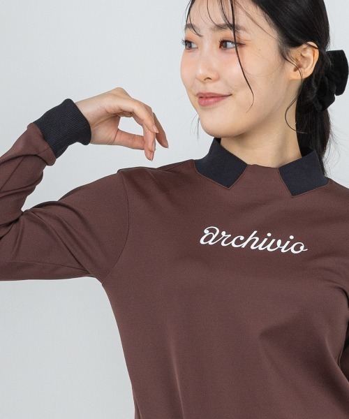 archivio(アルチビオ)の「<LADIES>UV冷感襟風ダンボールプルオーバー(その他トップス・レディース・ピンク/ブラウン/ブラック/ホワイト・M/L/S)」の18枚目の写真
