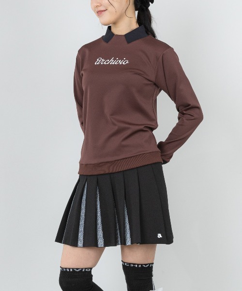 archivio(アルチビオ)の「<LADIES>UV冷感襟風ダンボールプルオーバー(その他トップス・レディース・ピンク/ブラウン/ブラック/ホワイト・M/L/S)」の19枚目の写真