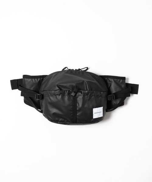 MAKAVELIC(マキャベリック)の「【es】【MAKAVELIC】Forest Waist Bag(ボディバッグ/ウエストポーチ・メンズ・ブラック・FREE)」の2枚目の写真