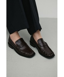 STYLEMIXER（スタイルミキサー）の「スクエアギャザーローファー（ローファー）」