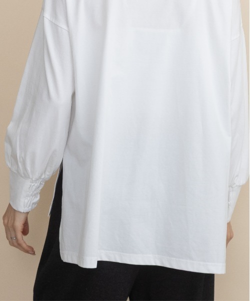 lodie(ロディ)の「フォト×レース ロンT(Tシャツ/カットソー・レディース・ブラック/アイボリー/ベージュ/チャコールグレー・FREE)」の13枚目の写真