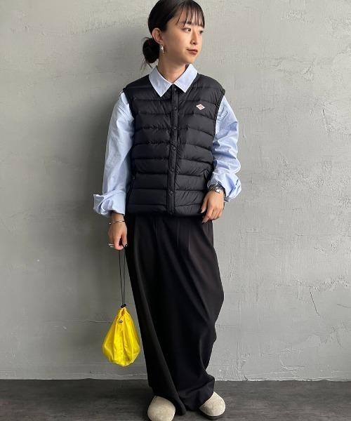 輕量羽絨圓領背心