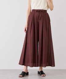 パネルフレアパンツ