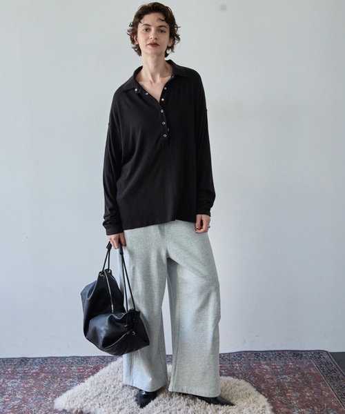 VION(ヴィオン)の「クレセントレザーショルダーバッグ / Crescent Leather Shoulder Bag(ショルダーバッグ・レディース・ブラック・FREE)」の13枚目の写真