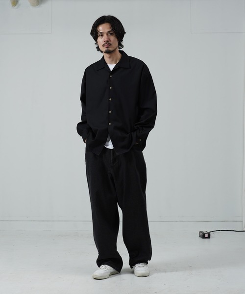jiggys shop(ジギーズショップ)の「バギーデニムパンツ(デニムパンツ・メンズ・ブルー/ブラック・SMALL/LARGE/MEDIUM)」の6枚目の写真