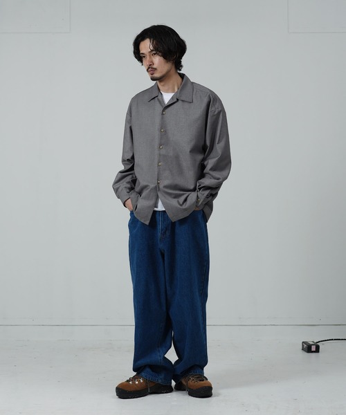 jiggys shop(ジギーズショップ)の「バギーデニムパンツ(デニムパンツ・メンズ・ブルー/ブラック・SMALL/LARGE/MEDIUM)」の9枚目の写真