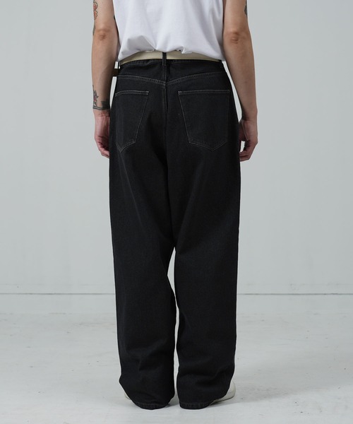 jiggys shop(ジギーズショップ)の「バギーデニムパンツ(デニムパンツ・メンズ・ブルー/ブラック・SMALL/LARGE/MEDIUM)」の13枚目の写真