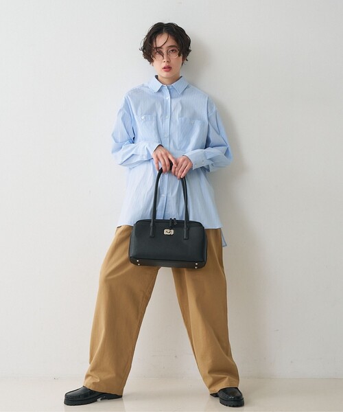 LE VERNIS(ル・ベルニ)の「【WEB限定】【LE VERNIS/ル・ベルニ】 ボストンバッグ(ボストンバッグ・レディース・ベージュ/ブラウン/ブラック・フリー)」の12枚目の写真