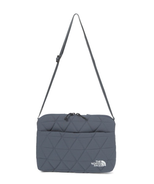 THE NORTH FACE(ザノースフェイス)の「【THE NORTH FACE(ザ・ノース・フェイス)】Geo Face Pouch(ショルダーバッグ・レディース・グレー/ブラック/アイボリー・FREE)」の3枚目の写真
