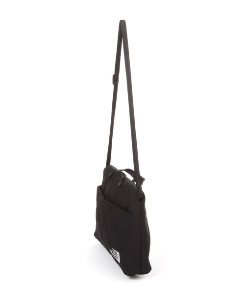 THE NORTH FACE(ザノースフェイス)の「【THE NORTH FACE(ザ・ノース・フェイス)】Geo Face Pouch(ショルダーバッグ・レディース・グレー/ブラック/アイボリー・FREE)」の5枚目の写真