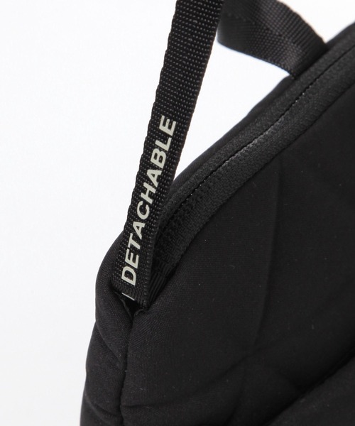 THE NORTH FACE(ザノースフェイス)の「【THE NORTH FACE(ザ・ノース・フェイス)】Geo Face Pouch(ショルダーバッグ・レディース・グレー/ブラック/アイボリー・FREE)」の8枚目の写真