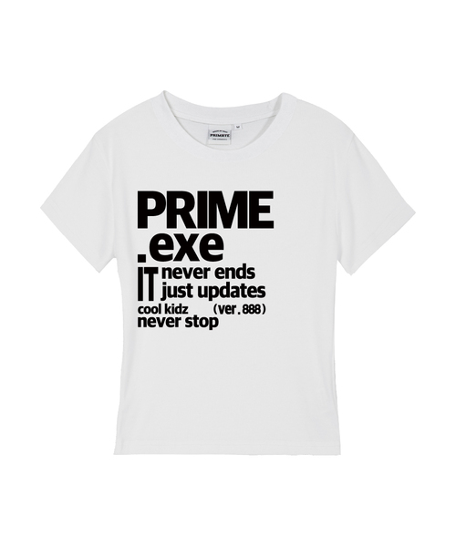 PRIMATE(プライメイト)の「UPDATE レディース スリムフィット 半袖Tシャツ 7 COLORS(Tシャツ/カットソー・レディース・ホワイト/チャコールグレー/ブラック/カーキ/クリーム/ラベンダー/チャコール・SMALL/MEDIUM/LARGE)」の1枚目の写真