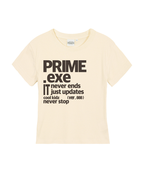PRIMATE(プライメイト)の「UPDATE レディース スリムフィット 半袖Tシャツ 7 COLORS(Tシャツ/カットソー・レディース・ホワイト/チャコールグレー/ブラック/カーキ/クリーム/ラベンダー/チャコール・SMALL/MEDIUM/LARGE)」の5枚目の写真