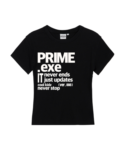 PRIMATE(プライメイト)の「UPDATE レディース スリムフィット 半袖Tシャツ 7 COLORS(Tシャツ/カットソー・レディース・ホワイト/チャコールグレー/ブラック/カーキ/クリーム/ラベンダー/チャコール・SMALL/MEDIUM/LARGE)」の2枚目の写真