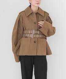 GANNI | GANNI SHORT PEPLUM JACKET(その他アウター)