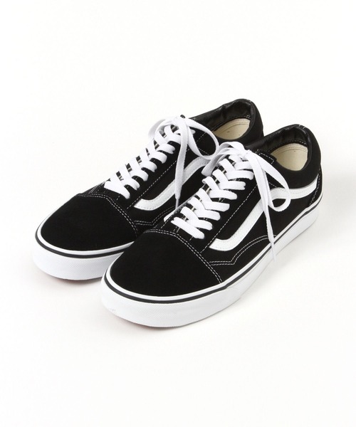 VANS(バンズ)の「【VANS(ヴァンズ)】OLDSKOOL(MEN)(スニーカー・メンズ・ブラック・MEDIUM/SMALL)」の1枚目の写真