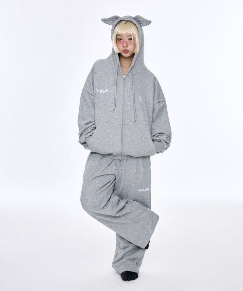 YEGG（イェグ）の「ウィングパンツ グレー（スウェットパンツ・レディース・その他・FREE）」の3枚目の写真