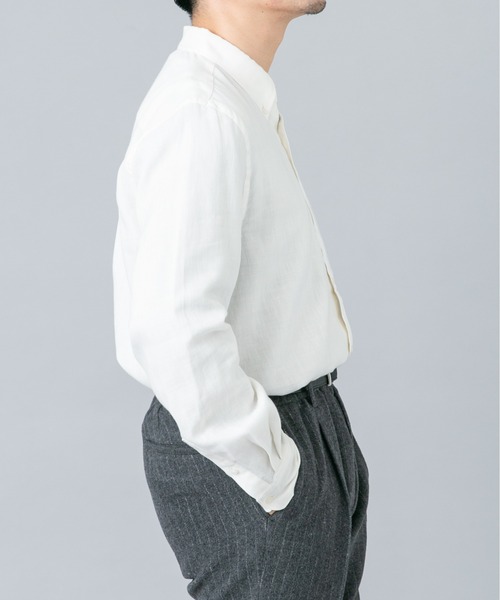URBAN RESEARCH ROSSO MEN(アーバンリサーチロッソメン)の「ハイパフォーマンスウールBDシャツ(シャツ/ブラウス・メンズ・チェック/ブルー系その他/アイボリー/ネイビー・LARGE/MEDIUM/SMALL/X-LARGE)」の16枚目の写真