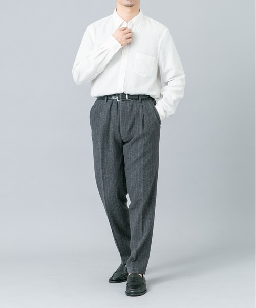URBAN RESEARCH ROSSO MEN(アーバンリサーチロッソメン)の「ハイパフォーマンスウールBDシャツ(シャツ/ブラウス・メンズ・チェック/ブルー系その他/アイボリー/ネイビー・LARGE/MEDIUM/SMALL/X-LARGE)」の17枚目の写真