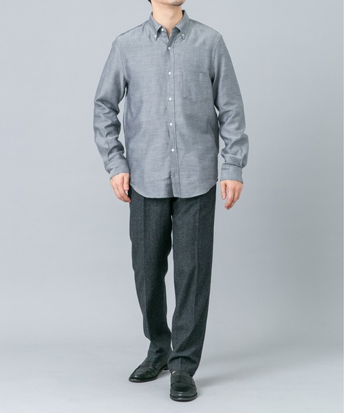 URBAN RESEARCH ROSSO MEN(アーバンリサーチロッソメン)の「ハイパフォーマンスウールBDシャツ(シャツ/ブラウス・メンズ・チェック/ブルー系その他/アイボリー/ネイビー・LARGE/MEDIUM/SMALL/X-LARGE)」の13枚目の写真