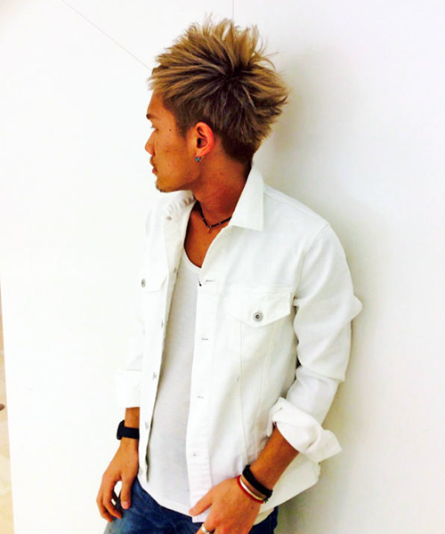 VENCEEXCHANGE（ヴァンスエクスチェンジ）の「デニムGジャン         （デニムジャケット・メンズ・オフホワイト/ブルー/ライトブルー・MEDIUM/LARGE）」の2枚目の写真