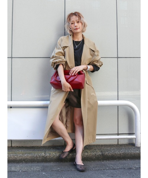 Ungrid(アングリッド)の「ラウンドロングスリーブTee(Tシャツ/カットソー・レディース・オフホワイト/ライトグレー/イエロー/ブラック・FREE)」の21枚目の写真