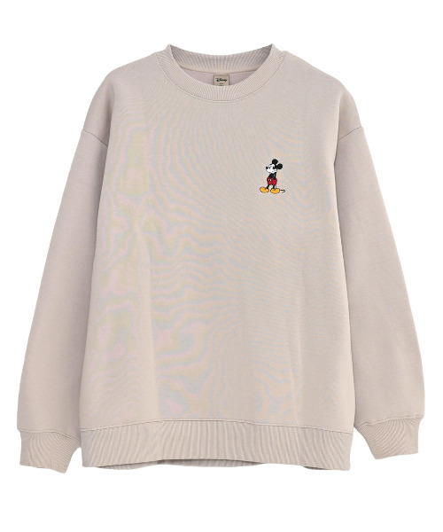 Disney（ディズニー）の「『DISNEY/ディズニー』サガラ刺繍クルースウェット（スウェット・レディース・ブラック・M/L/XL）」の18枚目の写真